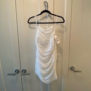 12th Tribe - White dress with adjustable tie straps